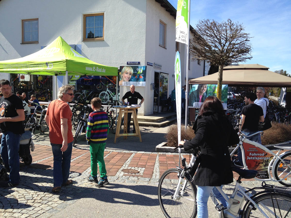 Frühjahrsmarkt 2013 - Fahrrad Jetzlsperger Garching