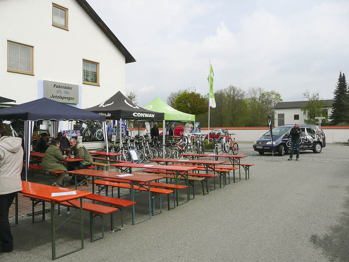 Frühjahrsmarkt 2014 - Fahrrad Jetzlsperger Garching